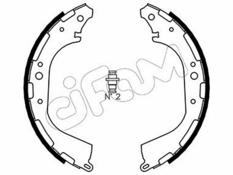 Cifam brake shoes