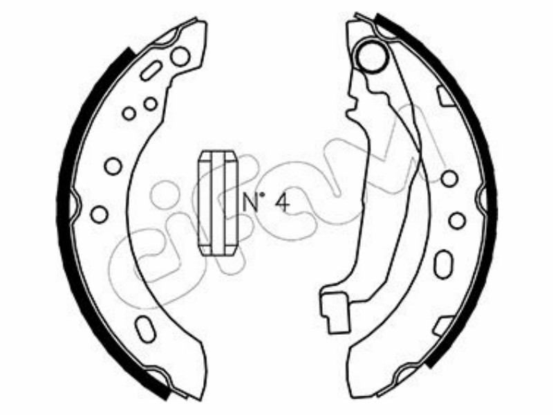 Cifam brake shoes