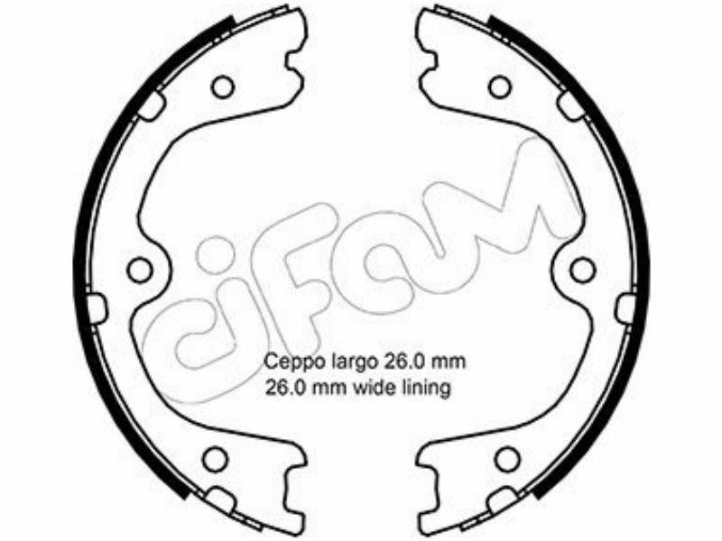 Cifam brake shoes