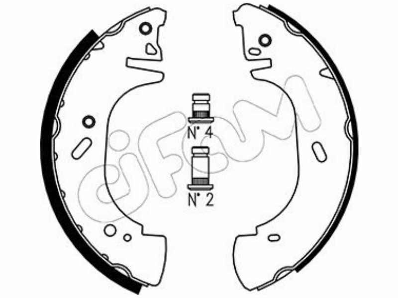 Cifam brake shoes
