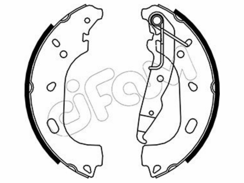 Cifam brake shoes