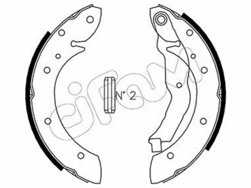Cifam brake shoes