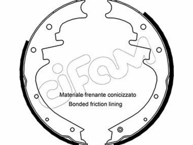 Cifam brake shoes