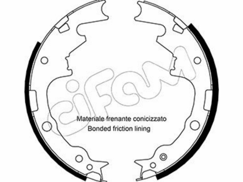 Cifam brake shoes