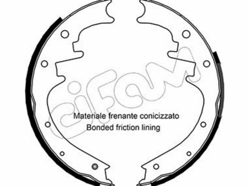 Cifam brake shoes