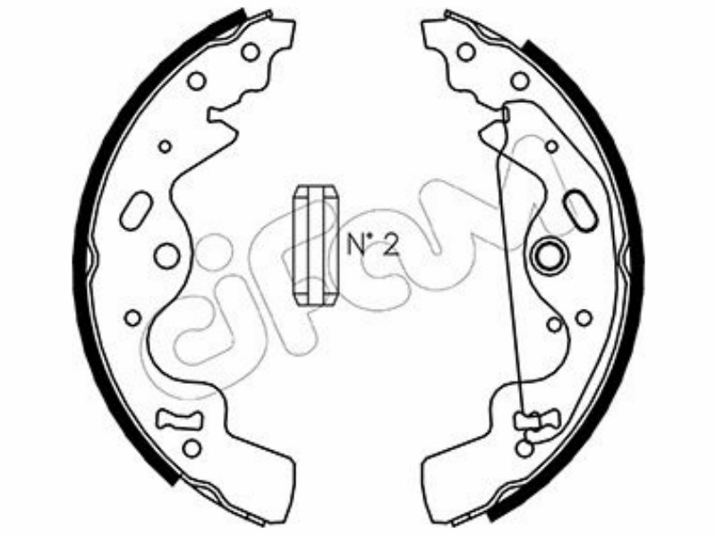 Cifam brake shoes