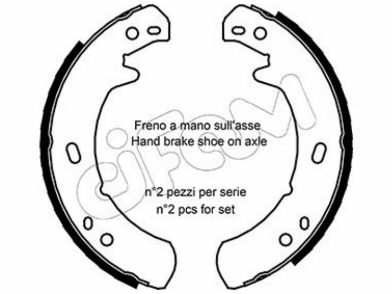 Cifam brake shoes