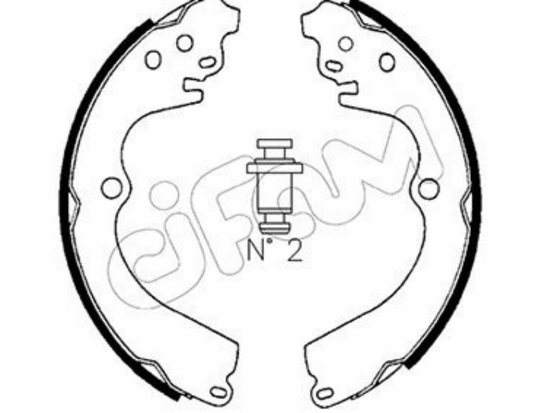 Cifam brake shoes