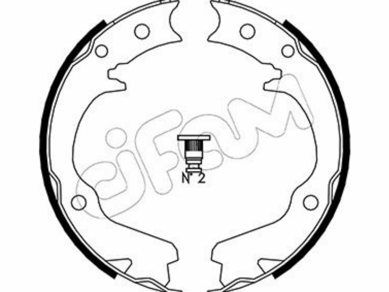 Cifam brake shoes