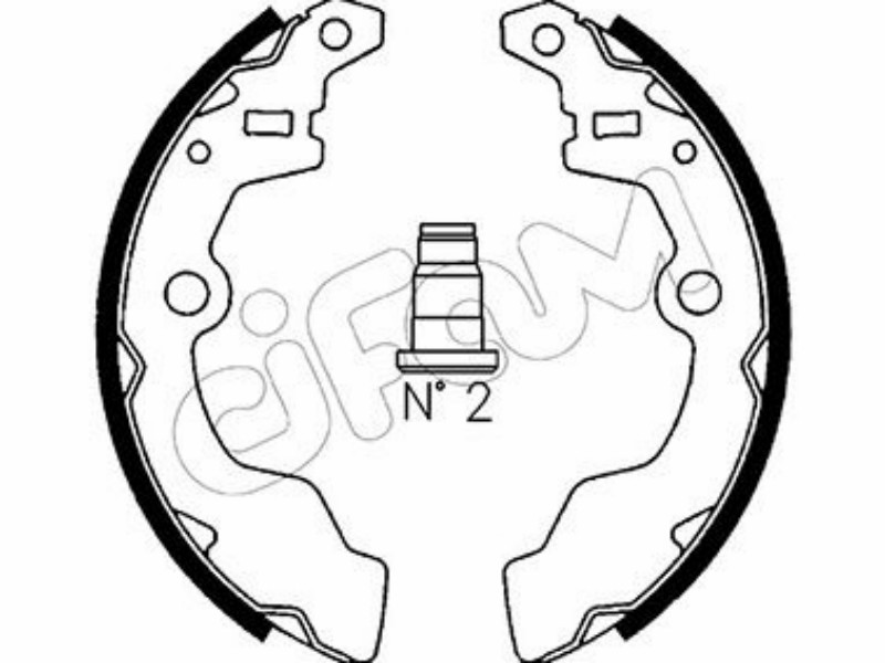 Cifam brake shoes