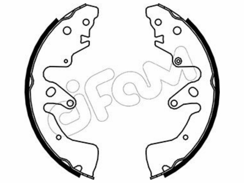 Cifam brake shoes