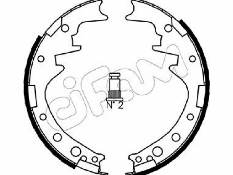 Cifam brake shoes