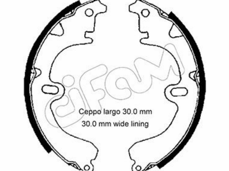 Cifam brake shoes