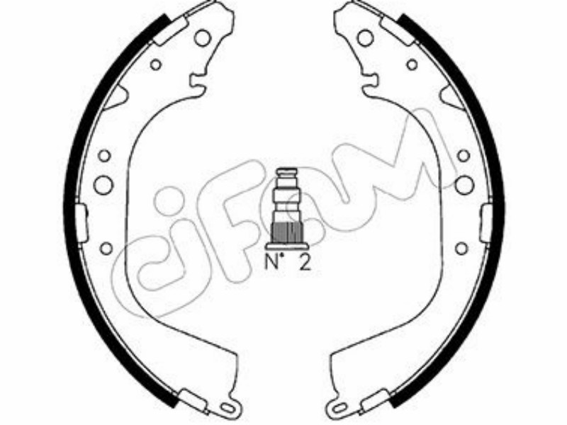 Cifam brake shoes