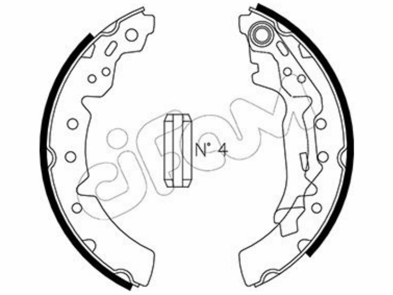 Cifam brake shoes