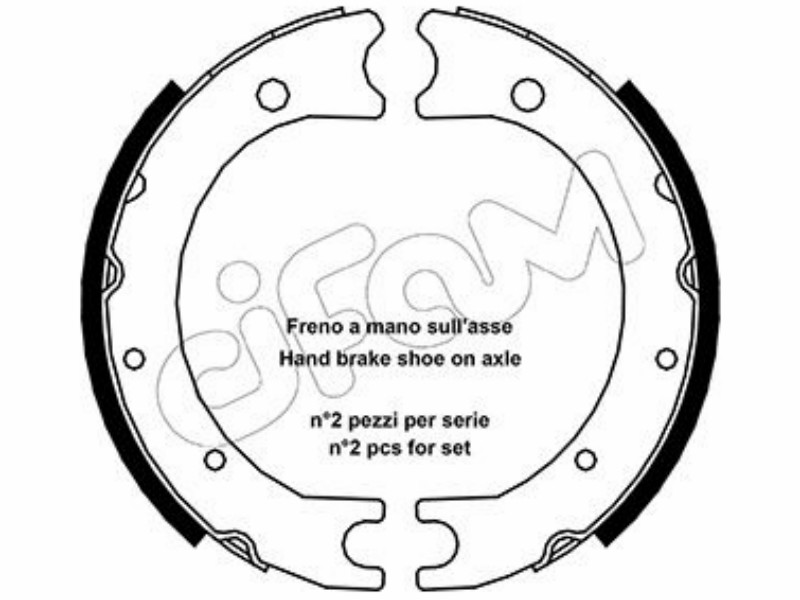 Cifam brake shoes