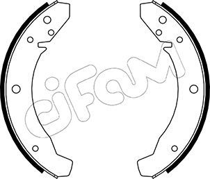 CIFAM 153-459 / Kit ganasce freno
