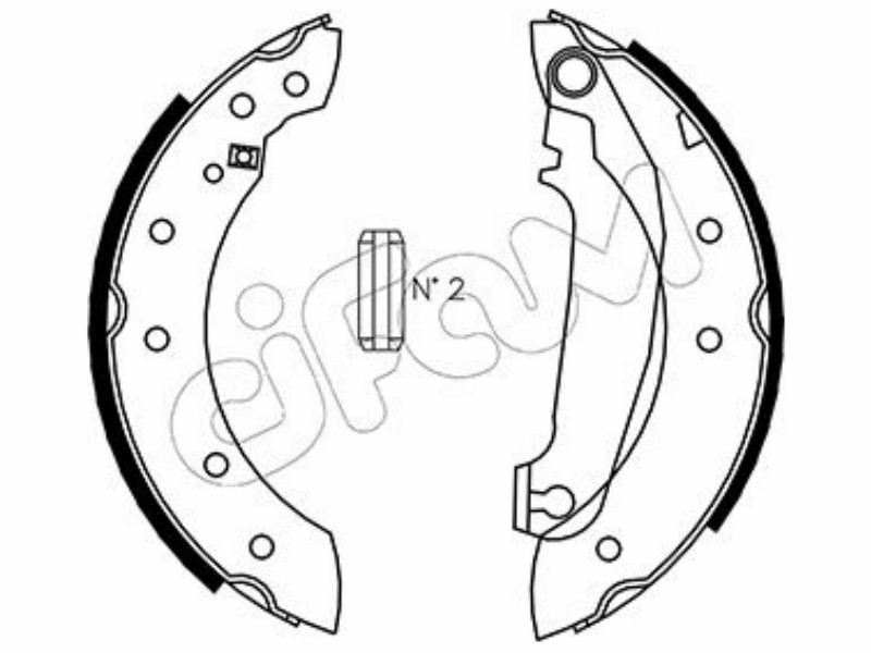 Cifam brake shoes