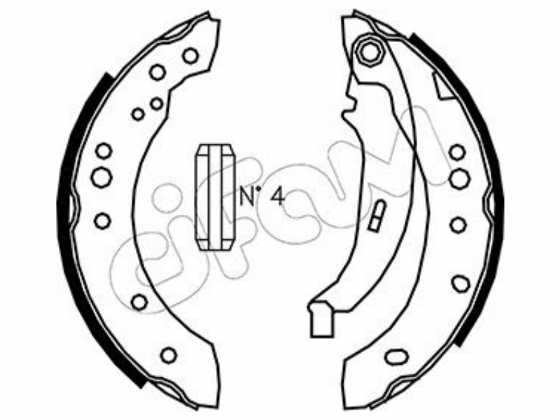 Cifam brake shoes