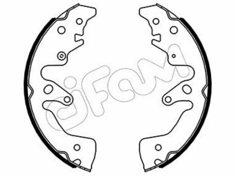 Cifam brake shoes