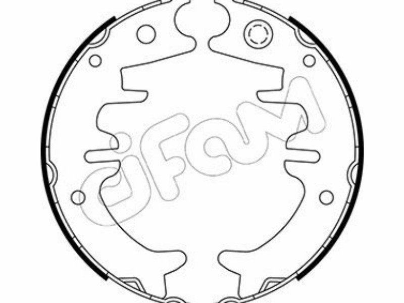 Cifam brake shoes