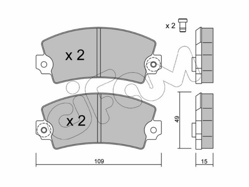 Cifam brake pads
