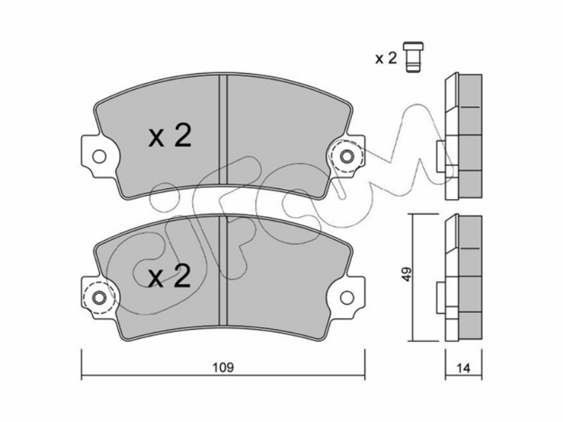 Cifam brake pads