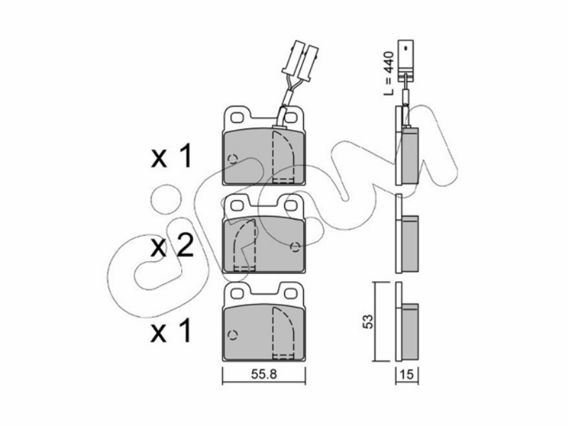 Cifam brake pads