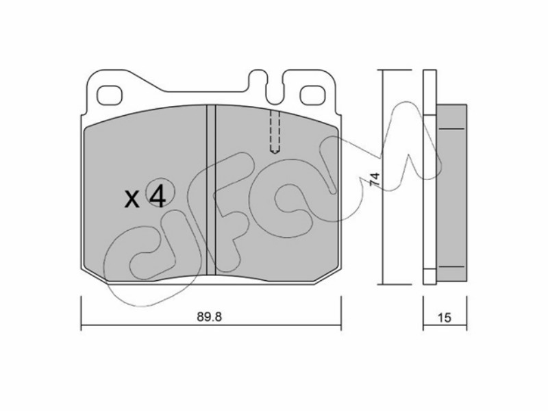 Cifam brake pads