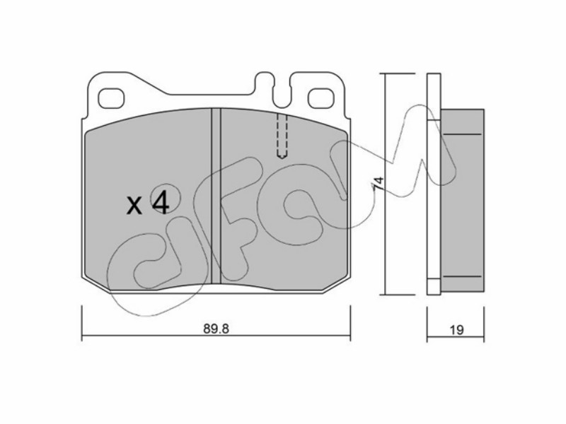 Cifam brake pads