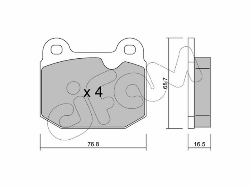 Cifam brake pads