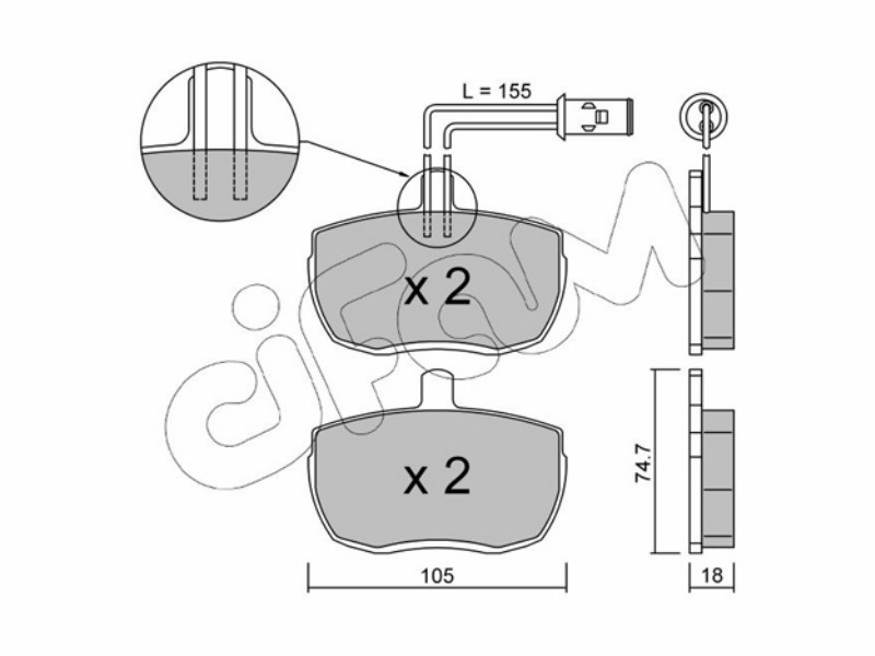 Brake pads