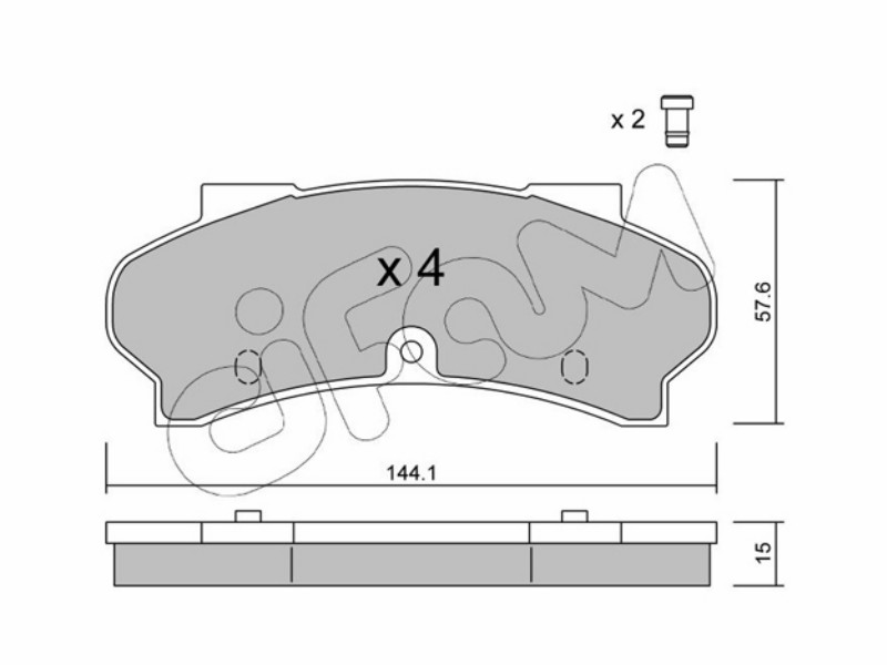 Cifam brake pads
