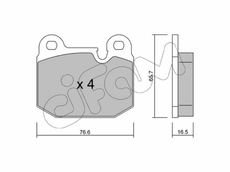 Cifam brake pads