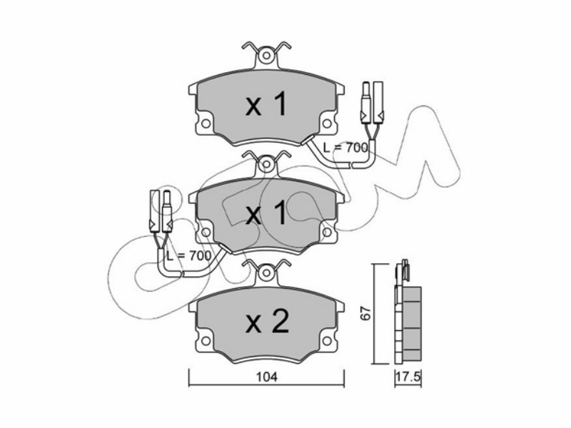 Brake pads