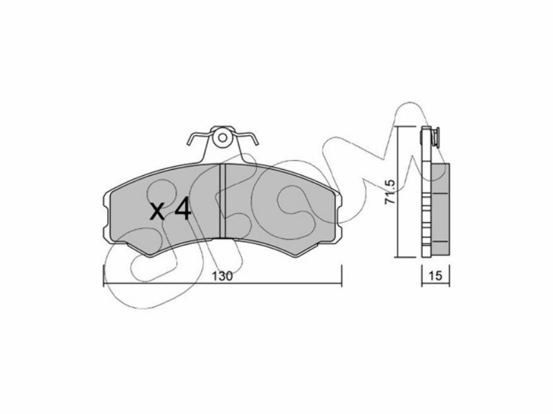 Cifam brake pads