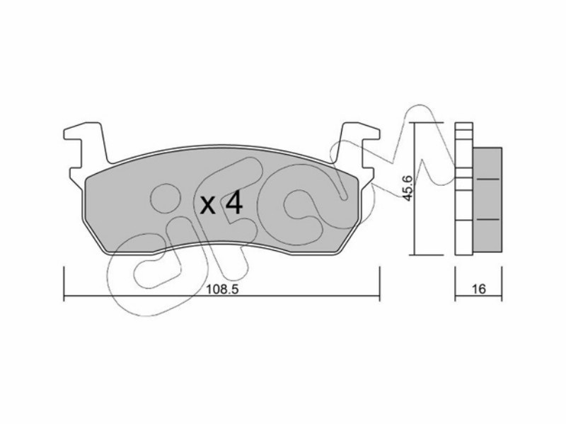 Brake pads