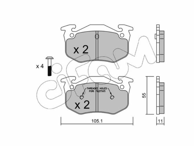Cifam brake pads