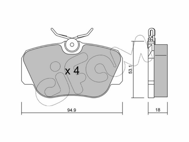 Brake pads