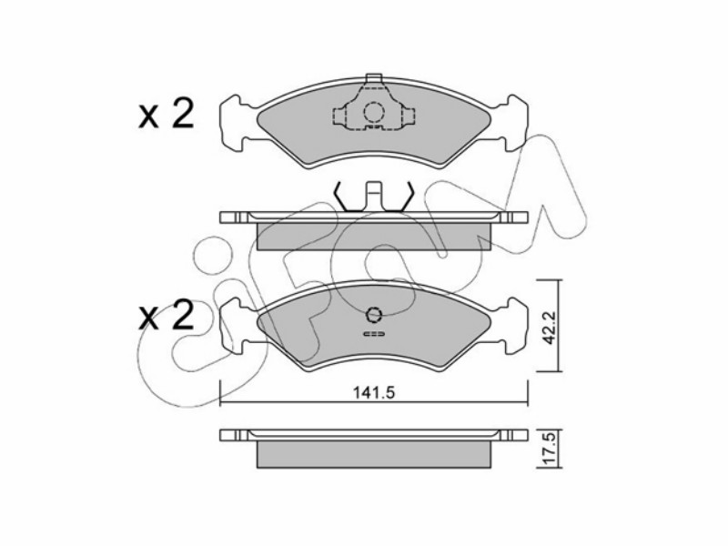 Cifam brake pads