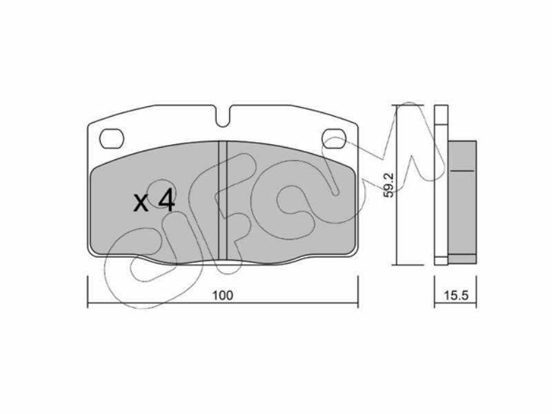 Cifam brake pads