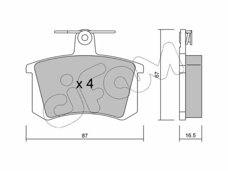 Brake pads