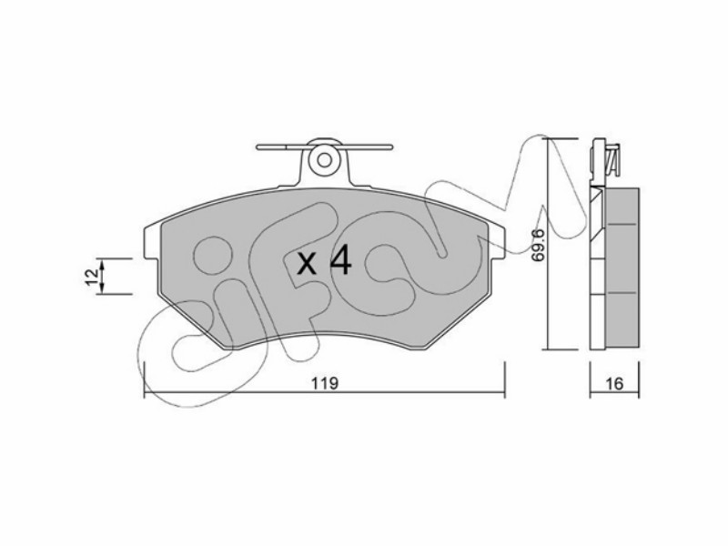 Brake pads