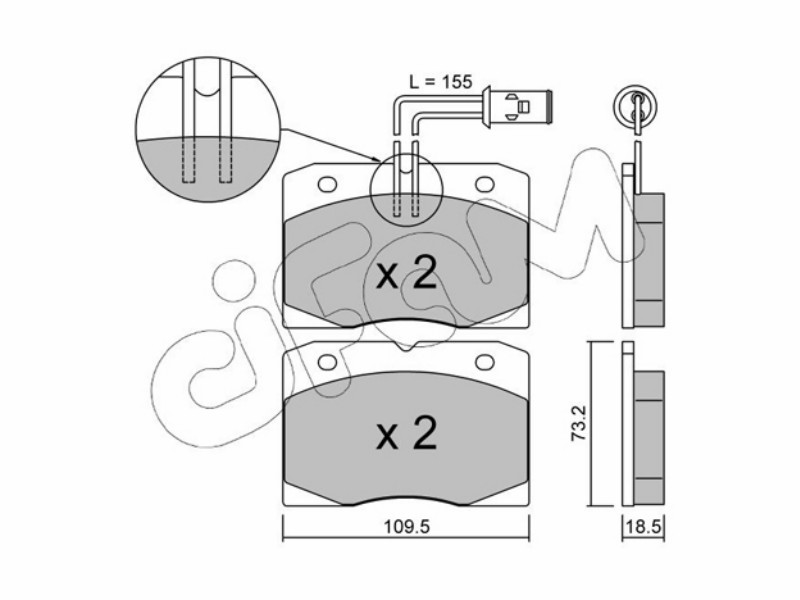 Brake pads