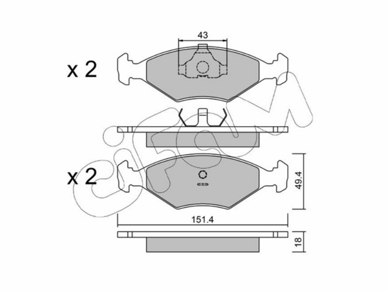 Brake pads