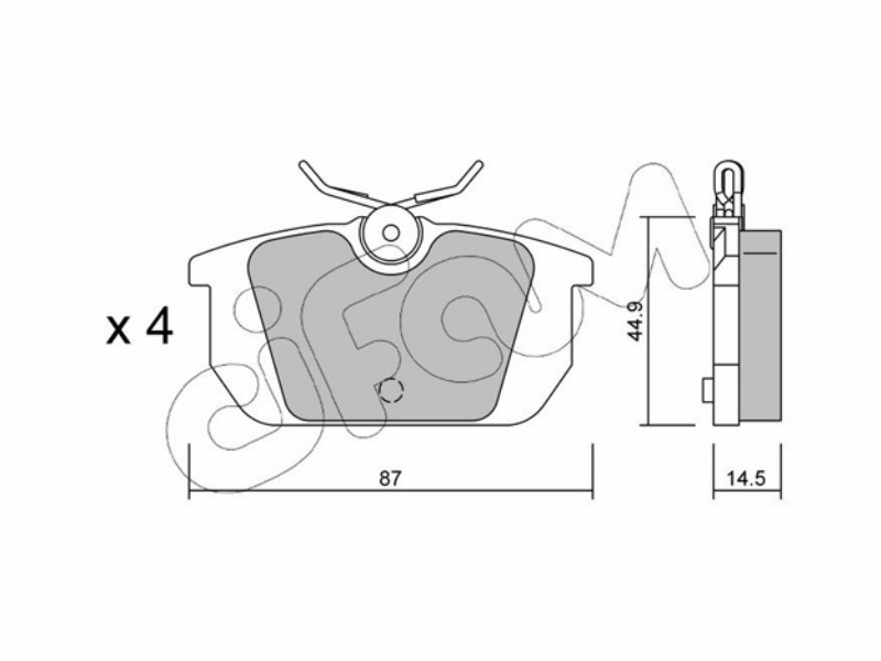 Brake pads