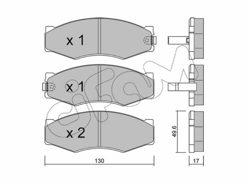 Cifam brake pads
