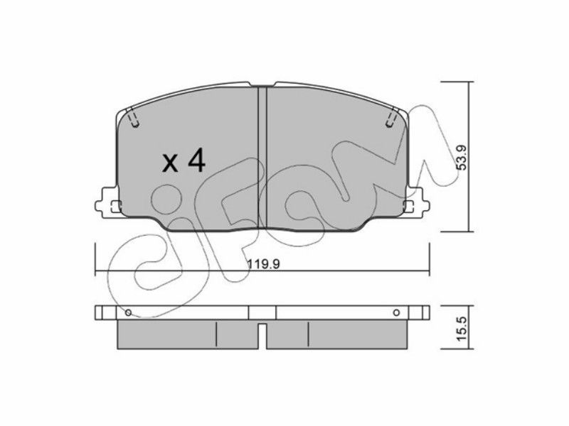 Cifam brake pads