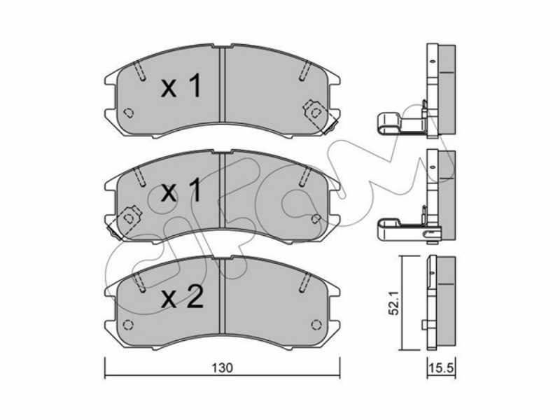 Cifam brake pads