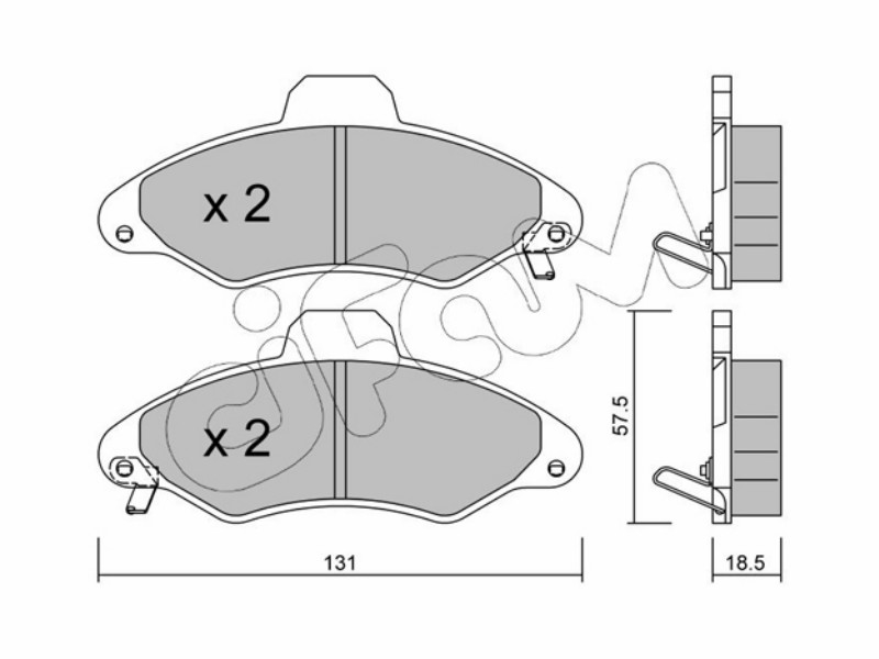 Cifam brake pads